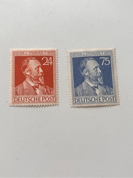 Other - Deutsche Post Heinr. v. Stephan stamps